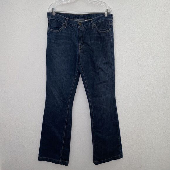 GAP Women's Boot Cut Jeans - Dark Blue  31L - Picture 3 of 7